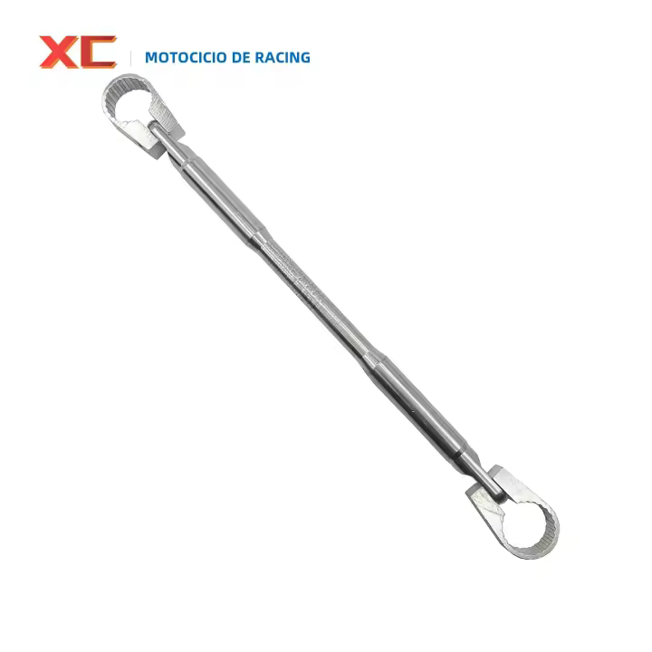 Barra De Equilibrio Para Manillar De Motocicleta Ajuste Para Manillar De 7/8" 22mm Moto Barra De Guía De Rueda De Carreras Fuerte Levas De Manillar - 1