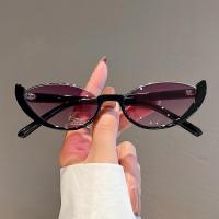 Gafas De Sol Vintage Para Mujer Con Ojos De Gato Pequeño Moda Half-frame Gafas De Sol Unisex Tendencia Lentes De Color Múltiple Tamaño Único - details 14