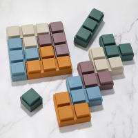 Juguetes Para Bebés 5pcs Bloques De Construcción De Silicona Suave Bloques De Pila Y Mordedores De Goma Juguete Montessori - details 0