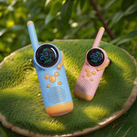Walkie-talkie para niños (2 unidades), radio bidireccional de hasta 3 km de largo alcance, ideal para niños y niñas, ideal para acampar, hacer senderismo y jugar. - details 3
