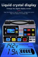 Cargador De Batería De Coche 300A Alta Potencia Cargador Rápido 12V/24V 220W Con Enchufe EU/US Inteligente Pulso Reparación De Batería - details 2