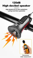 X-TIGER Bocina Eléctrica Para Bicicleta Con Luz Y Silbato Integrados Vida Útil De 6 Horas Adecuada Para Carretera Y Bicicletas De Montaña - details 7
