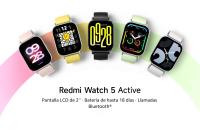 Xiaomi Redmi Watch 5 Active Reloj Inteligente - Pantalla 2",llamadas BT,18 días,monit. cardíaco,140 modos deportivos,negro - details 0
