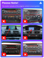 AWESAFE inalámbrico CarPlay Android Auto Radio para BMW 1 Series E81 E82 E87 E88 2004 2005 2006 2007 2008 2009 2010 2011 2012 coche reproductor multimedia GPS 2 din autoradio volante controles RDS Bluetooth - details 1