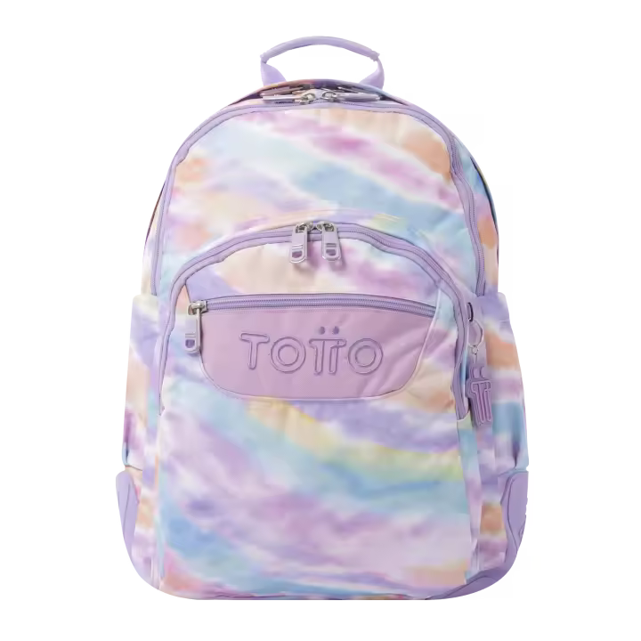 Totto Mochila escolar  Crayoles -Dimensiones:33 x 44 x 13.5 cm-Material: Poliester - 1