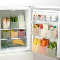 Caja De Almacenamiento Para Nevera Organizador De Alimentos Frescos Almacenamiento Frío Repostería Frutas Especias Caja De Cocina - details 4