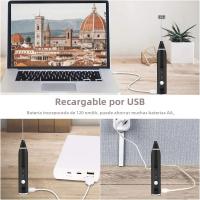 Batidor Eléctrico Portátil Para Leche Y Huevos USB Recargable Mezclador De Mano Para Café Crema Y Batidos Accesorio De Cocina - details 11