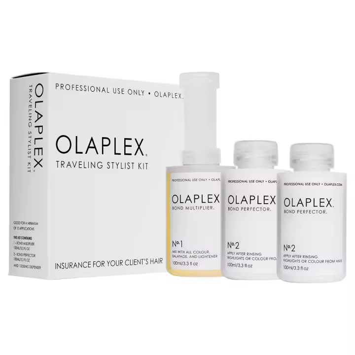 Olaplex Tratamiento Traveling Stylist Kit 100ml, 1U Olaplex nº1 + 2U Olaplex nº2 - 1