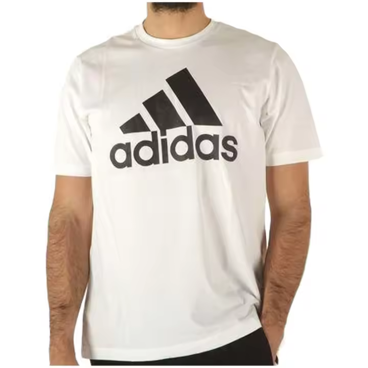 Camiseta de Manga Corta Adidas  para hombre en color blanco - 1