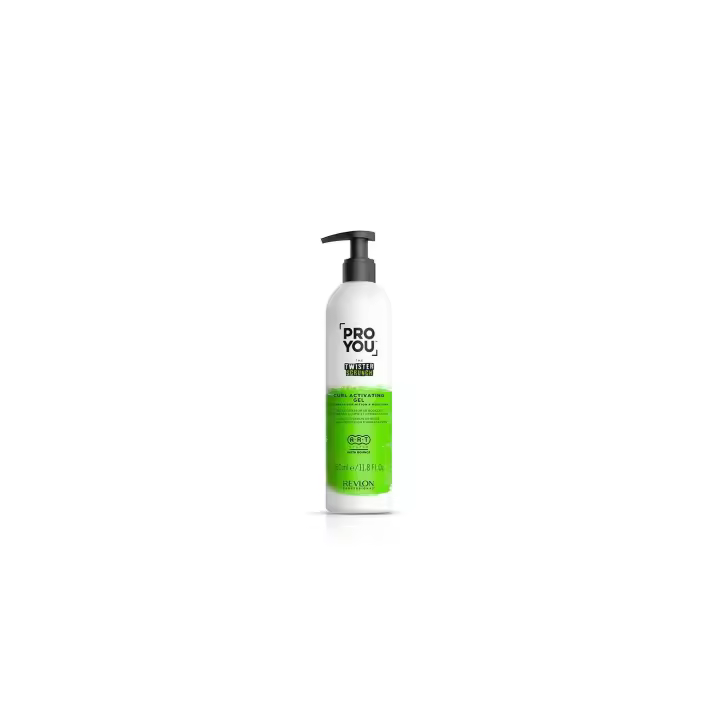 Revlon - Gel Activador de Rizos The Twister para cabello rizado o con permanente, con tecnología INSTA BOUNCE, hidratante y definidor de rizos flexibles todo el día, ideal para cuidado capilar - 1