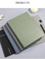 Carpeta De Negocios A4 De PU Para Guía De Servicio De Hotel Carpeta De Ventas Con Clip Para Contratos Y Menús - details 11