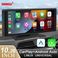 Reproductor Multimedia De Coche 10.26 Pulgadas Con Wireless Carplay Y Android Auto Pantalla IPS Soporte Cámara Trasera Y Mirror Link - details 0