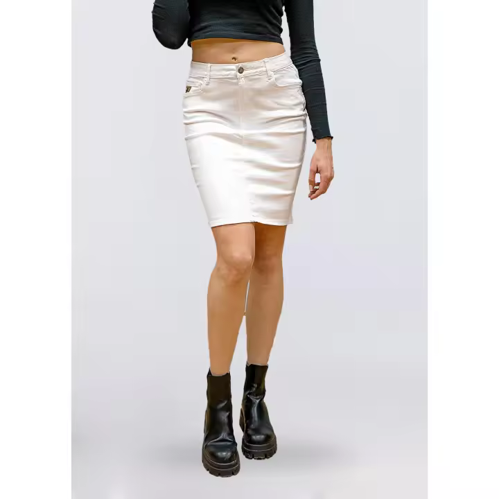 LOIS JEANS - Falda White Denim (Consulta tu talla) - 1