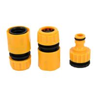 Conector Rápido De Riega Jardín 1/2" Suministro De Agua Tubo De Limpieza Conectores De Tubo De Plástico Reparación De Jardín - details 1