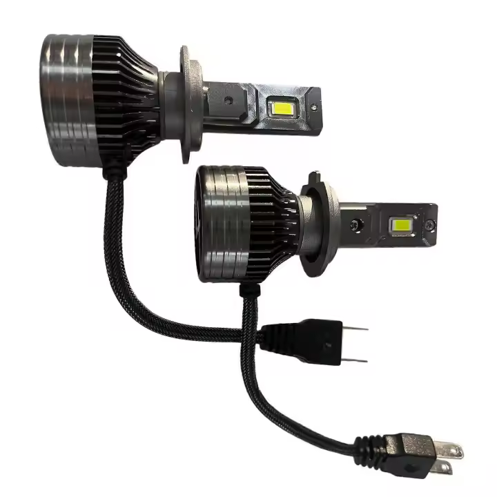 Faros Dobles Extremadamente brillantes P de Diseño LED tube de Calor de los bulbos 12000LM 120W 6000K DE LA Indella de H7 LED - 1