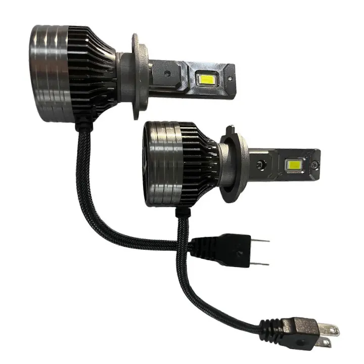 Faros Dobles Extremadamente brillantes P de Diseño LED tube de Calor de los bulbos 12000LM 120W 6000K DE LA Indella de H7 LED - 1