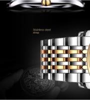 Reloj De Pulsera Masculino Automático Suizo Con Movimiento De Cuarzo Resistente Al Agua Calendario Doble Luminoso Y Calendario No Mecánico Para Estudiantes - details 11