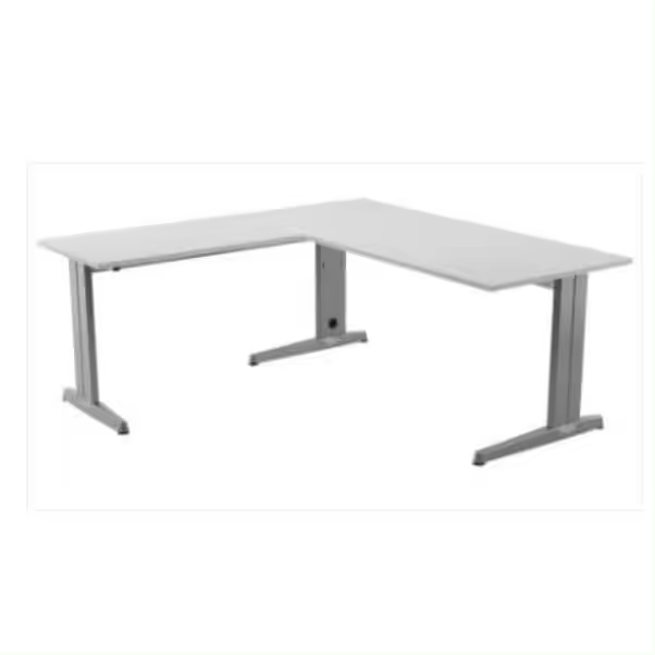 MESA DE ROCADA METAL ADJUST ALA 100x60 CM COLOR GRIS - 1