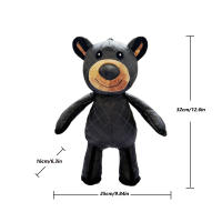 Juguetes De Peluche Para Mascotas Robustos Oso De Tela Interactivos Juguetes Squeaky Para Perros Animal De Peluche - details 7