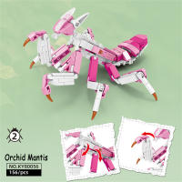 Juguetes De Bloques De Construcción Anti-Mosquitos Para Niños Coleccionables Duraderos Orchid Mantis Redviidae Y Más Bloques De Plástico ABS Tamaño Pequeño Compatible Con Lego - details 2