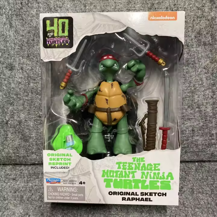 Donatello Tortugas Ninja Figuras 10 cm 40th Anniversary - 1