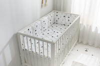 LALA - Ropa de Cama para Cuna de Bebe, ropa de Cama para recien nacidos, Valla anticolisión para Bebe, Algodón Puro, Nue, 30x30x6, Pieza Entra Lavada. - details 2