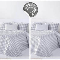 FUNDECO Edredón Colcha Bouti REVERSIBLE SLOAN para cama de 90 cm - details 1