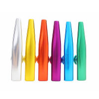10/20 Pcs Kazoo De Metal Colorido Instrumentos Musicales Orff Flautas Diáfragma De Bocina Ligeros Para Guitarra Y Mate - details 5
