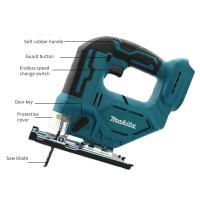Makita DJV182Z Jigsaw Eléctrico Sin Escobillas 18V 340W Sin Batería Herramienta De Corte Para DIY En Casa Mango De Barril - details 4
