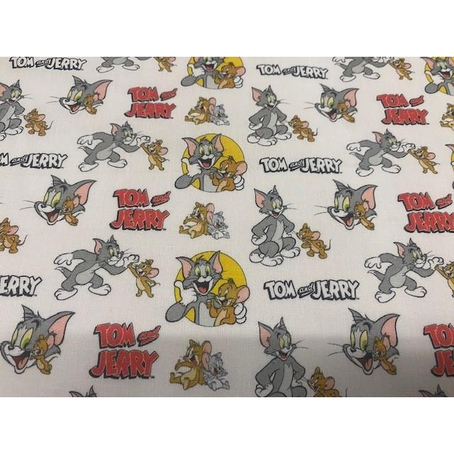 Tela de Tom y Jerry, telas de algodón 100%, telas infantiles, labores y manualidades, telas por metros, 1 metro x 140 cms