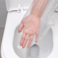 50pcs Cubierta De Inodoro Desechable Portátil Viaje Seguro Almohadilla De Asiento De Baño Impermeable Suministros De Baño - details 3