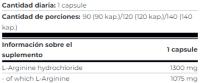 Mega Arginine 90 Cápsulas - Scitec Nutrition - details 1