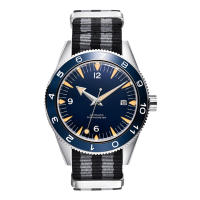 Reloj Automático Para Hombre 41MM Vidrio De Zafiro 100m Impermeable Correa De Nylon Luminoso Calendario Completo Estilo Casual - details 3