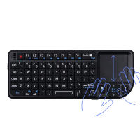 Teclado Inalámbrico 2.4G RF Con Touchpad Ratón 3 En 1 Portátil Para PC Notebook Smart TV Box Klawiatura Handheld with Touchpad Mouse for PC Notebook Smart TV Box - details 2