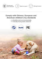 Juguetes Para Perros Gigwi Bola Sonora De Goma Natural No Tóxica Juguete Chupable Para Pequeños Y Grandes Perros Juguete Elástico Divertido Para Jugar Al Aire Libre - details 3