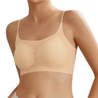 Sujetador Invisible Para Mujer De Verano 2023 Sujetador De Algodón De Seda Ultrafino Sin Costuras Con Almohadillas Push up Transpirable Para Yoga Y Deporte - details 19