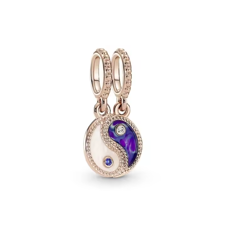 Charm colgante Pandora 780098C01 Yin & Yang - 1