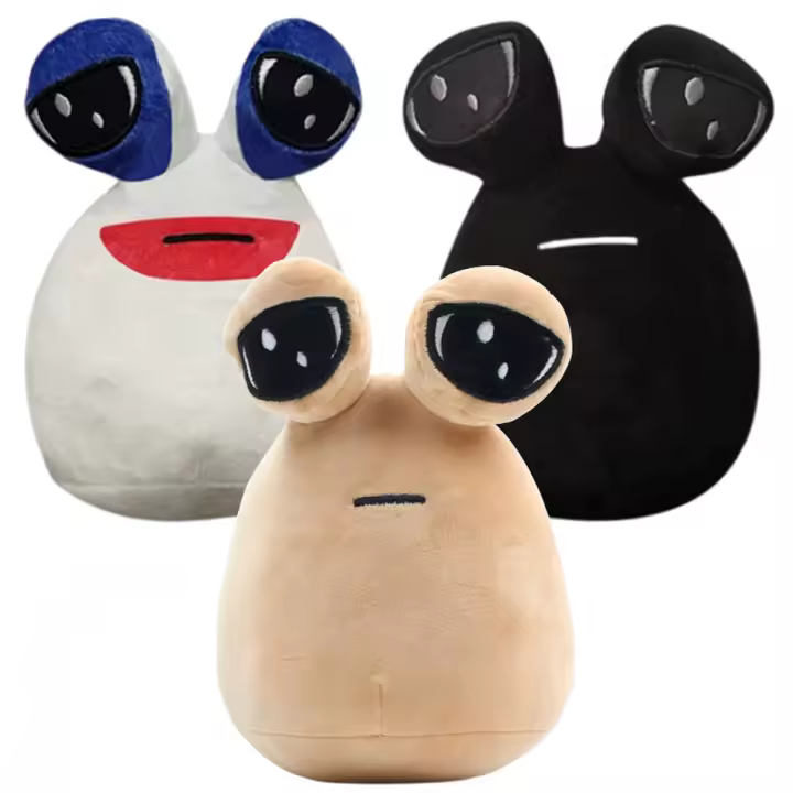 Juguete De Peluche Mi Alien De Juego Pou Furdiburb Emoticon Alien Plushie Animal De Peluche Pou Muñeca 22 Cm Para Adolescentes Y Adultos - 1