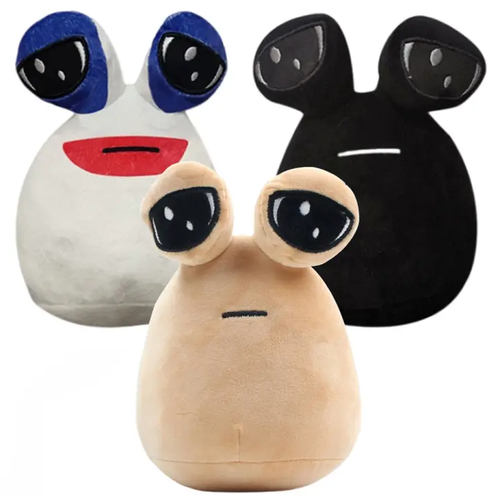 Juguete De Peluche Mi Alien De Juego Pou Furdiburb Emoticon Alien Plushie Animal De Peluche Pou Muñeca 22 Cm Para Adolescentes Y Adultos - 1