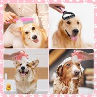 Set De Cepillado Para Perros De 8 Piezas Con Afeitadora Para Uñas Y Pétalos De Piedra Natural Cepillo De Baño Para Mascotas Herramienta De Aseo Para Perros - details 3
