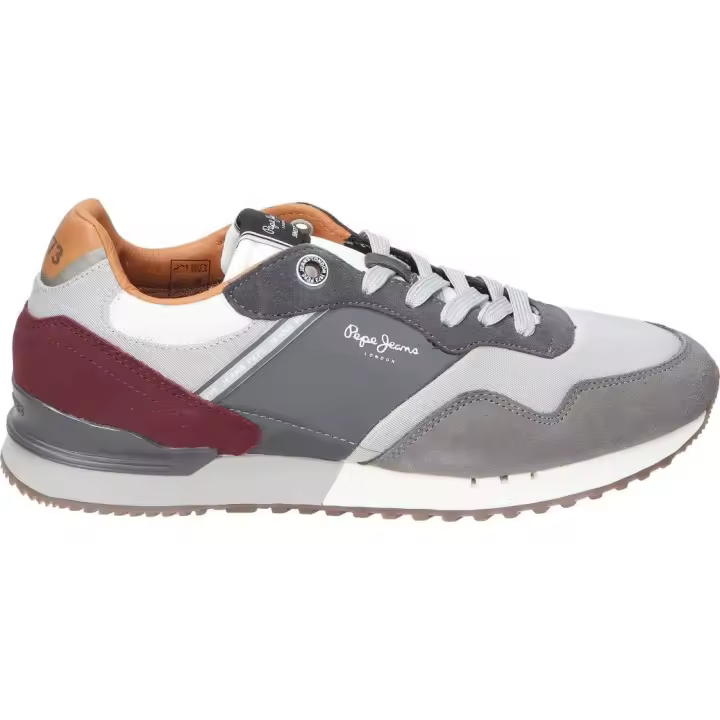 PEPE JEANS | Zapatillas Bajas Pepe Jeans para Hombre – Deportiva Casual Multicolor – Sneaker con Cierre de Cordones – Estilo Casual – Combinables – Alta Calidad y Comodidad – Modelo PMS40018-975 - 1