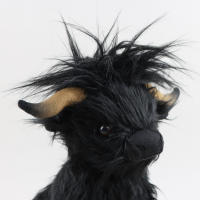 Muñeco De Peluche De 25cm De Vaca Highland Simulación Juguete Suave Para Niños Regalo Decoración De Habitación Regalo Para Bebés - details 19