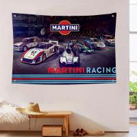 Bandera De Carreras De Coches Martini Para Decoración De Habitaciones Y Exterior Con Cuatro Agujeros Decoración De Sala De Trabajo - details 3