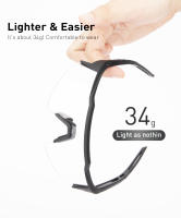 Gafas De Ciclismo Kapvoe Para Hombres Y Mujeres UV400 Lentes De Polímero Negro TR-90 Gafas De Sol Para Montar Bicicleta Camping Y Senderismo - details 8