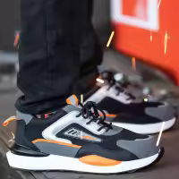 Zapatos De Seguridad Indestructibles Para Hombres Mocasines De Trabajo Botas De Seguridad Ligeras Antipinchazos Punta De Acero Zapatos De Trabajo - details 11