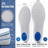 Plantillas para aumentar la altura de 1,5/2,5/3,5 cm para hombres y mujeres, con espuma viscoelástica y soporte para el arco, almohadillas para zapatos, talla 35-46 - details 5