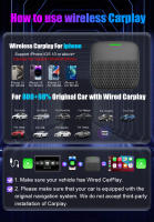 Caja De Carplay Y Android Auto Sin Cable 2024 Para Volvo XC90 S90 V90 XC60 S60 V60 XC40 C40 Recharge WiFi Bluetooth 5.0 Plug And Play - details 2