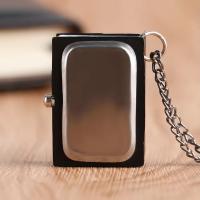 Reloj De Bolsillo De Cuarzo Con Colgante De Reloj Antiguo Anime Japonés Muñeco De Papel Negro Para Hombres Y Mujeres - details 6