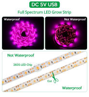 Luz De Crecimiento Para Plantas USB 5V LED Espectro Completo Para Invernadero Sistema De Cultivo Acuático Phytolamp Verde - details 4