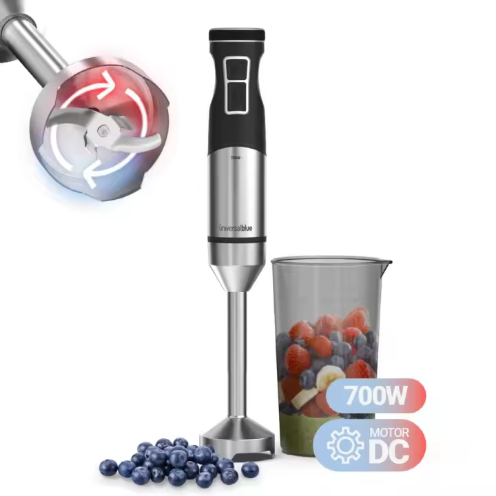Batidora de Mano Negra 700W | UNIVERSALBLUE - 1